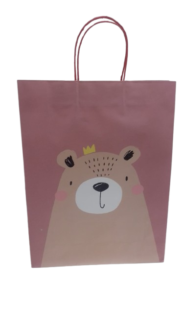 SACOLA PRESENTE ZOO BABY 42X32