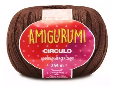 LINHA AMIGURUMI BEGE/MARROM