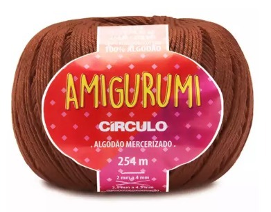 LINHA AMIGURUMI BEGE/MARROM