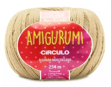 LINHA AMIGURUMI BEGE/MARROM