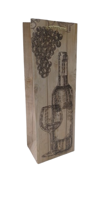 SACOLA P/ GARRAFA VINHO