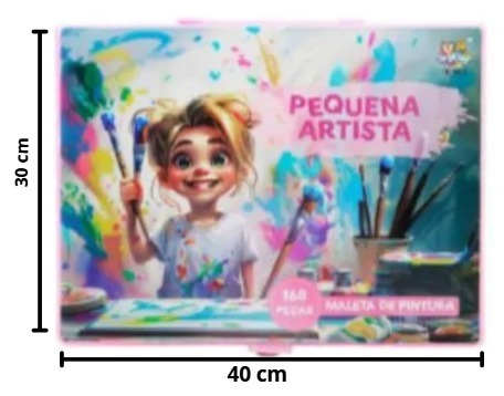 ESTOJO/MALETA PINTURA 168P�S
