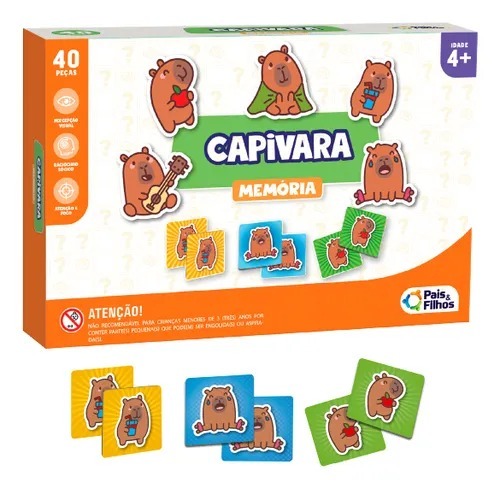 JOGO DA MEMORIA CAPIVARA