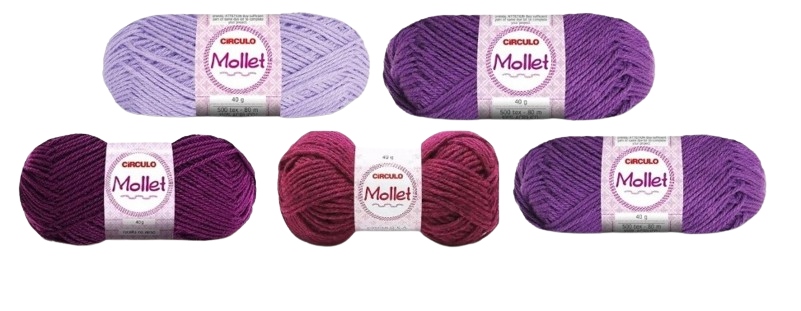 LA MOLLET TONS DE ROXO / LILAS
